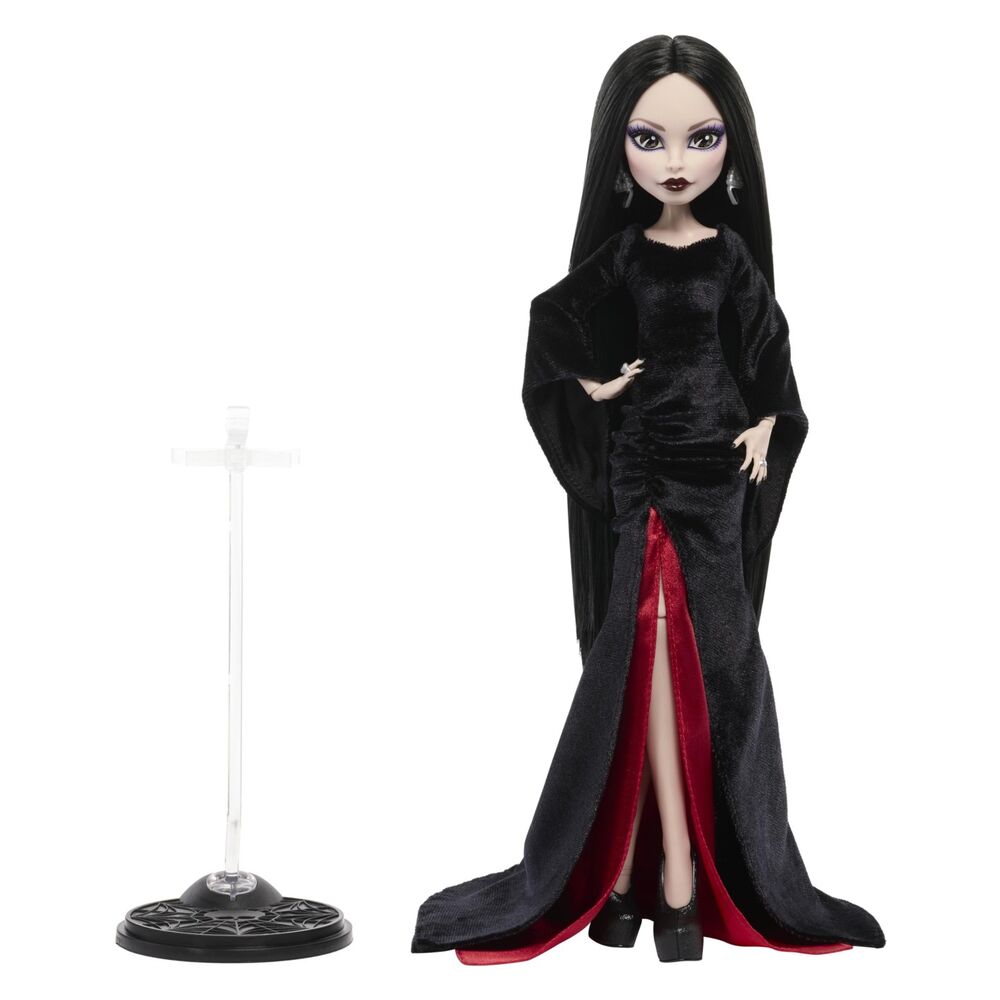 Mattel Muñeca Morticia Miercoles Wednesday Monster High (imagen 2 de 8)