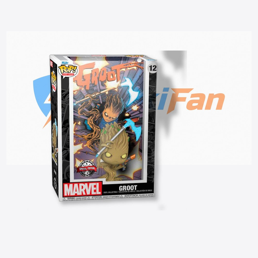 Funko Figura POP Comic Cover Marvel Groot Exclusive (imagen 6 de 6)