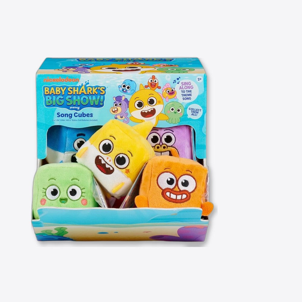 Desconocido Peluches pequeños con sonidos wowwee baby shark 12 unidades (imagen 6 de 6)