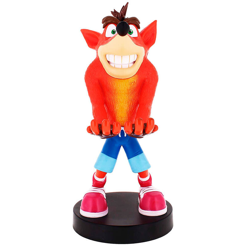 Crash Bandicoot Cable Guy Soporte Mando 20cm