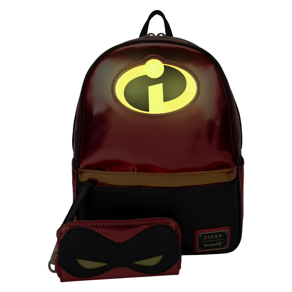 Mochila 20th Anniversary Los Increibles Disney Pixar Loungefly 30cm (imagen 2 de 7)