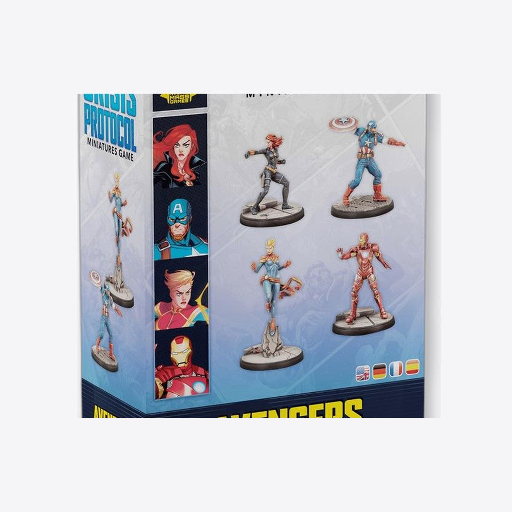 Asmodee Juego de mesa marvel crisis protocol avengers affiliation pack edad recomendada 14 años (imagen 5 de 6)