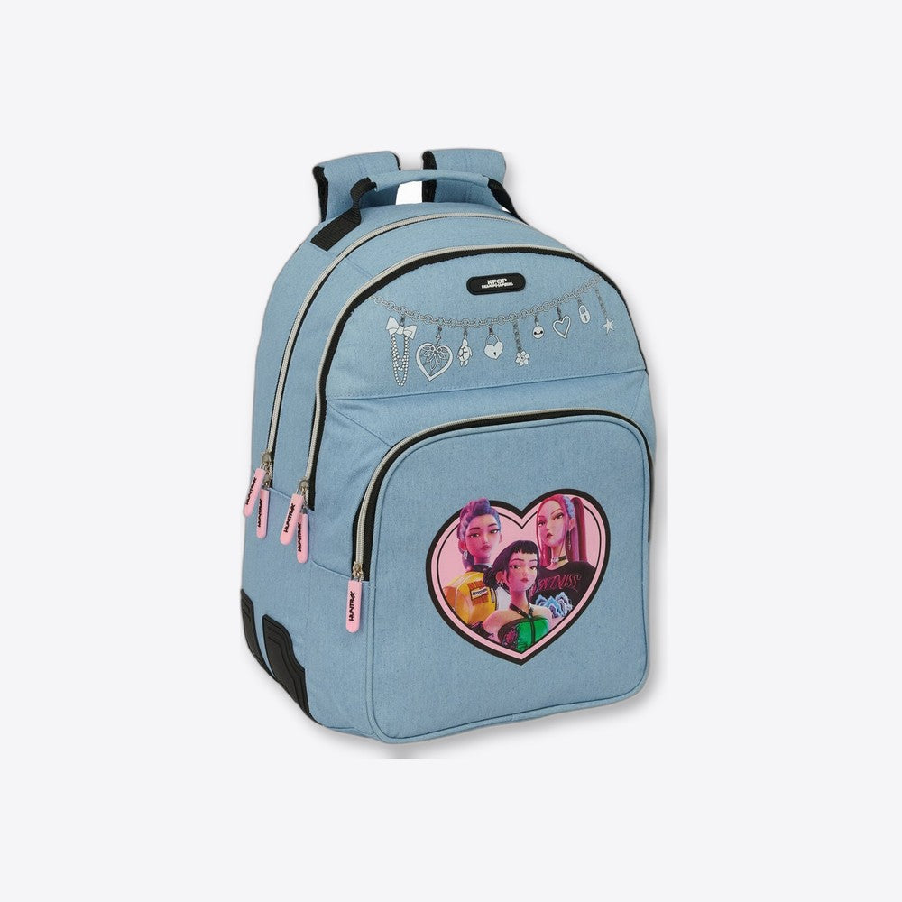 Safta Mochila Huntrix Kpop Demon Hunters 42cm adaptable (imagen 4 de 6)