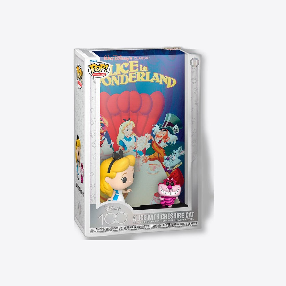 Funko Figura POP Movie Poster Disney 100th Anniversary Alicia en el Pais de las Maravillas (imagen 4 de 6)