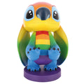 Exquisite Gaming Cable Guy soporte sujecion figura Rainbow Stitch Disney 20cm