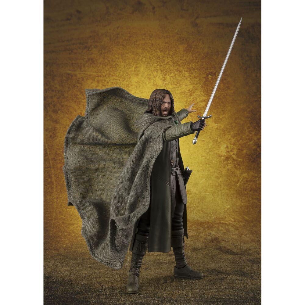 Tamashii Nations Figura S.H. Figuarts Aragon La Comunidad del Anillo El Señor de los Anillos 15cm (imagen 2 de 5)