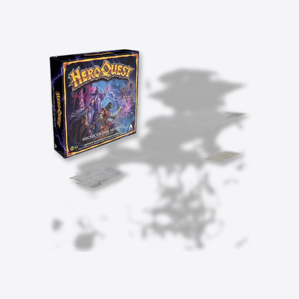 Hasbro Juego de Mesa Hechiceros de Morcar HeroQuest español (imagen 2 de 6)