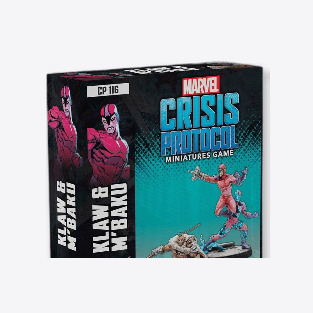 Asmodee Juego de mesa marvel crisis protocol klaw and m´baku (ingles) (imagen 3 de 6)
