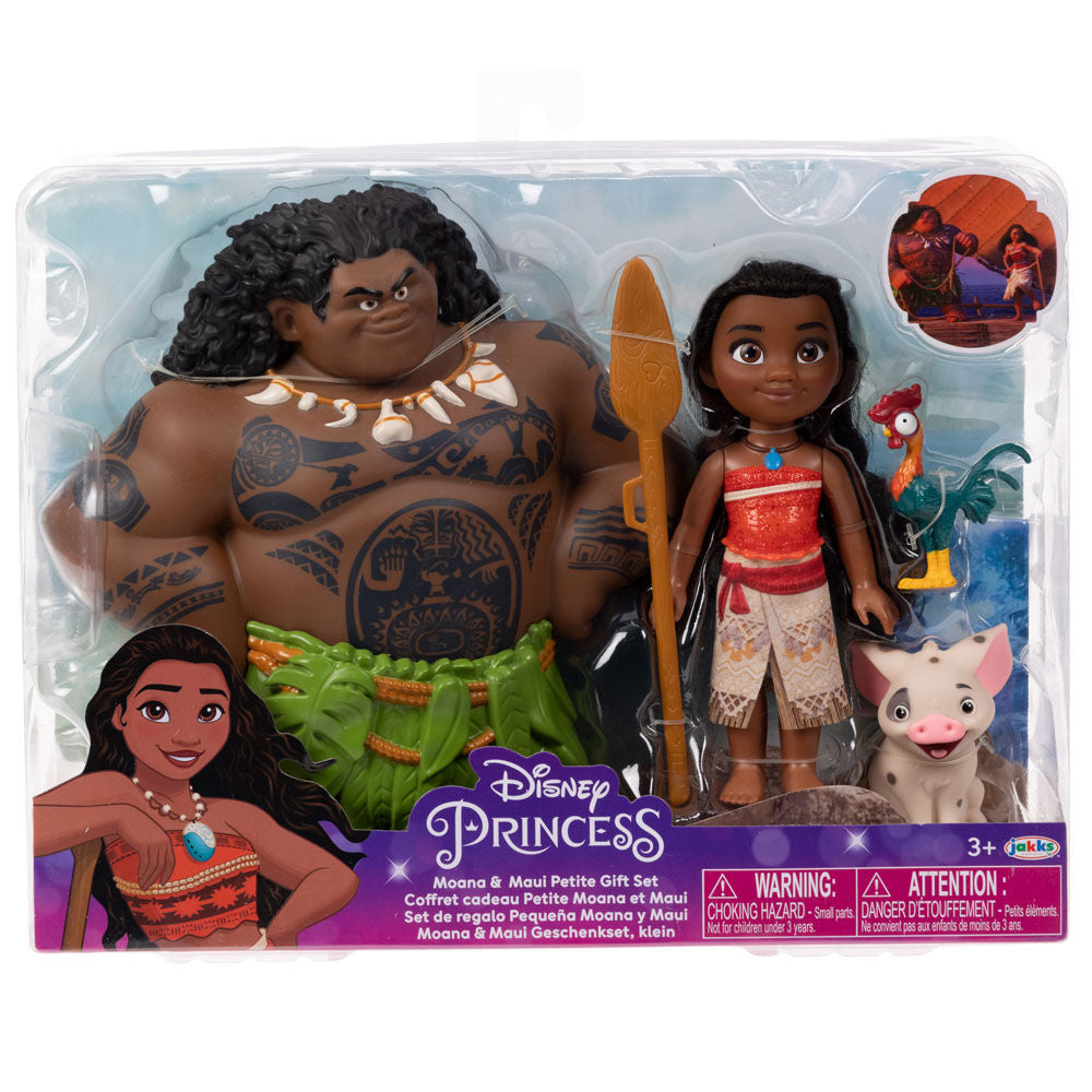 Jakks Pacific Muñeca Moana + Mauhi Petite Vaiana Disney