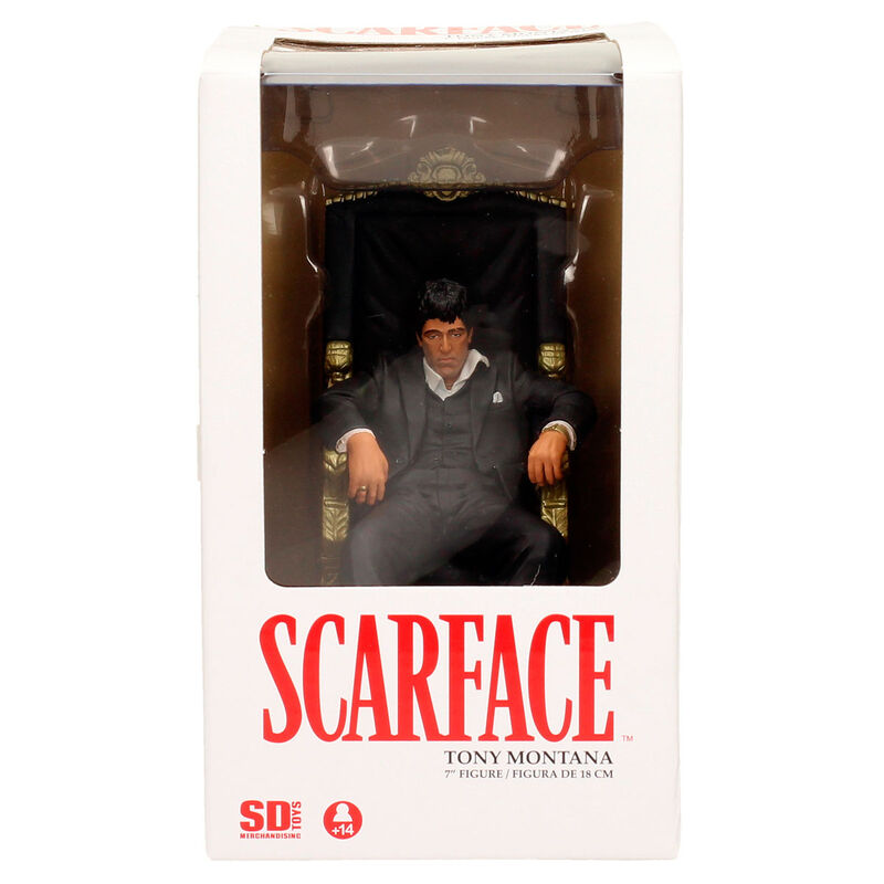 Sd Toys Figura Tony Montana Scarface 18cm (imagen 2 de 4)