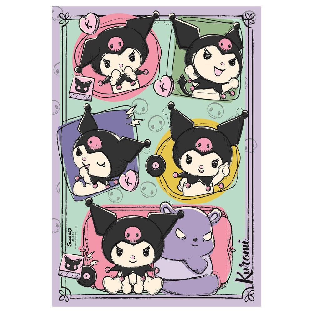 Hello Kitty Kuromi Puzzle 500 Piezas Sanrio Oficial