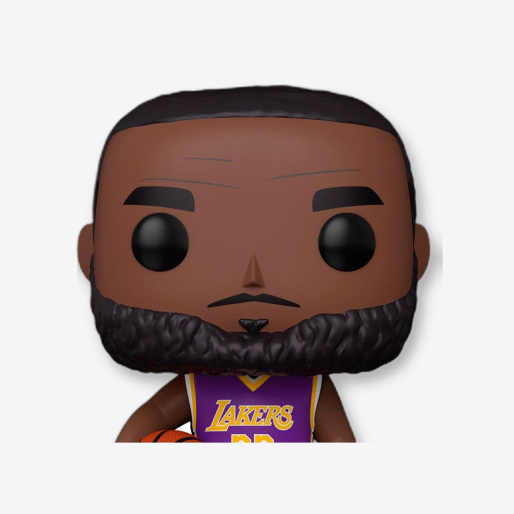 Funko Figura POP NBA Lakers LeBron James Purple Jersey 25cm (imagen 3 de 6)