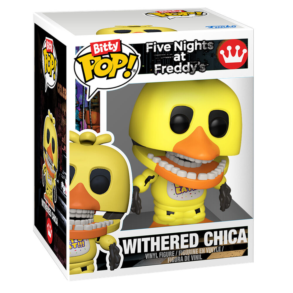 FNAF Bitty POP Blister 4 Figuras Funko Colección
