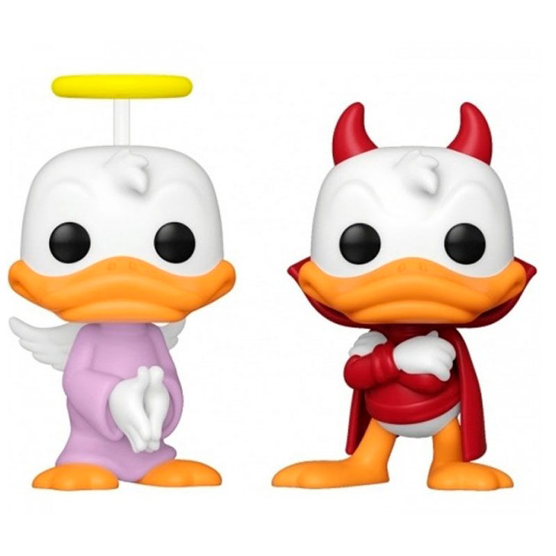 Blister 2 Figuras POP Disney Donald Duck - Donald Angel & Devil Exclusive | Funko