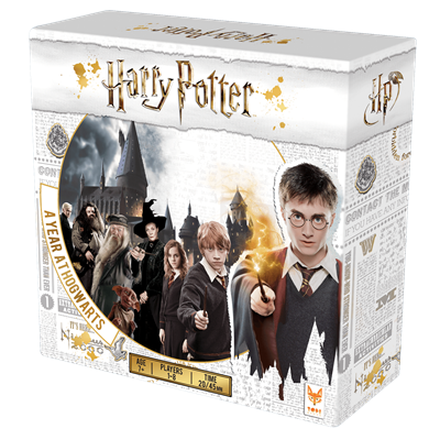 Asmodee Juego de mesa harry potter: un año en hogwarts