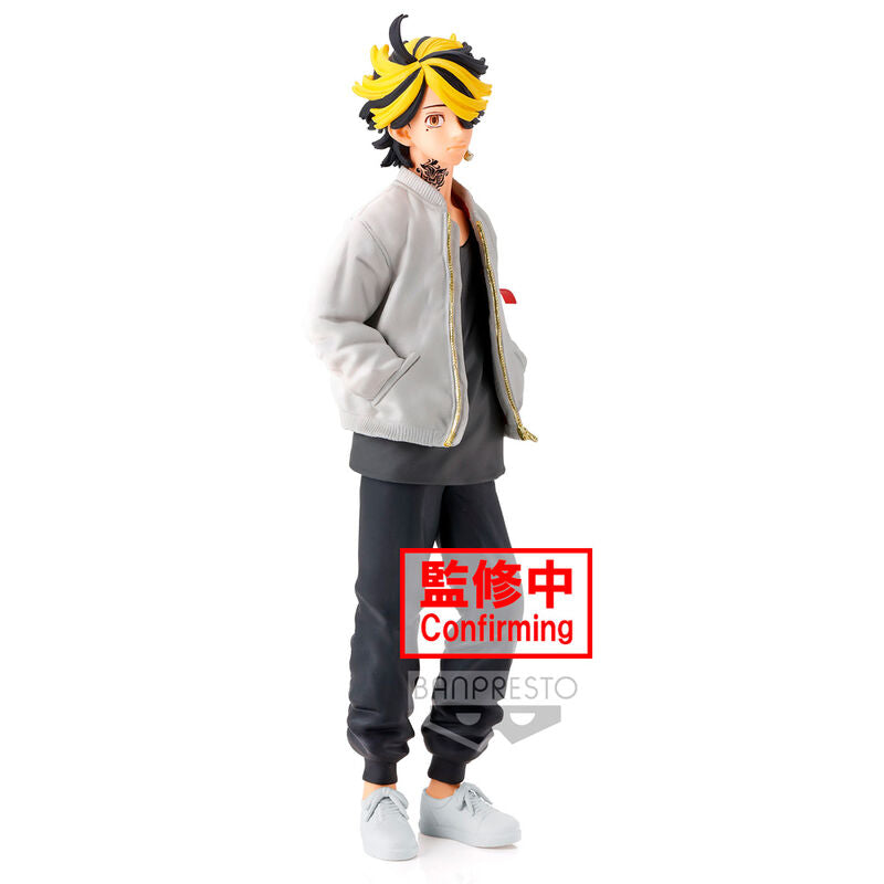 Banpresto Figura Kazutora Hanemiya Tokyo Revengers 17cm (imagen 2 de 5)