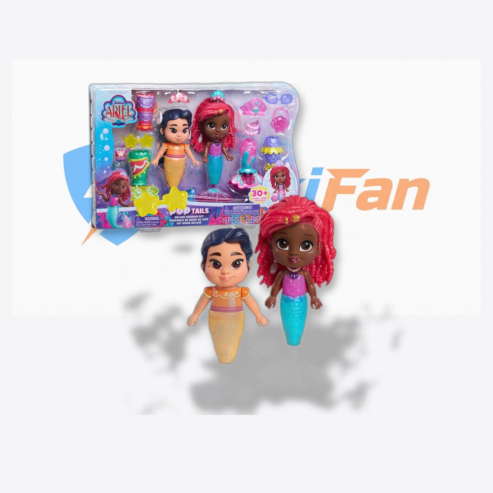 Just Play Muñeca Ariel + Lucia Ariel Disney 19cm (imagen 4 de 6)