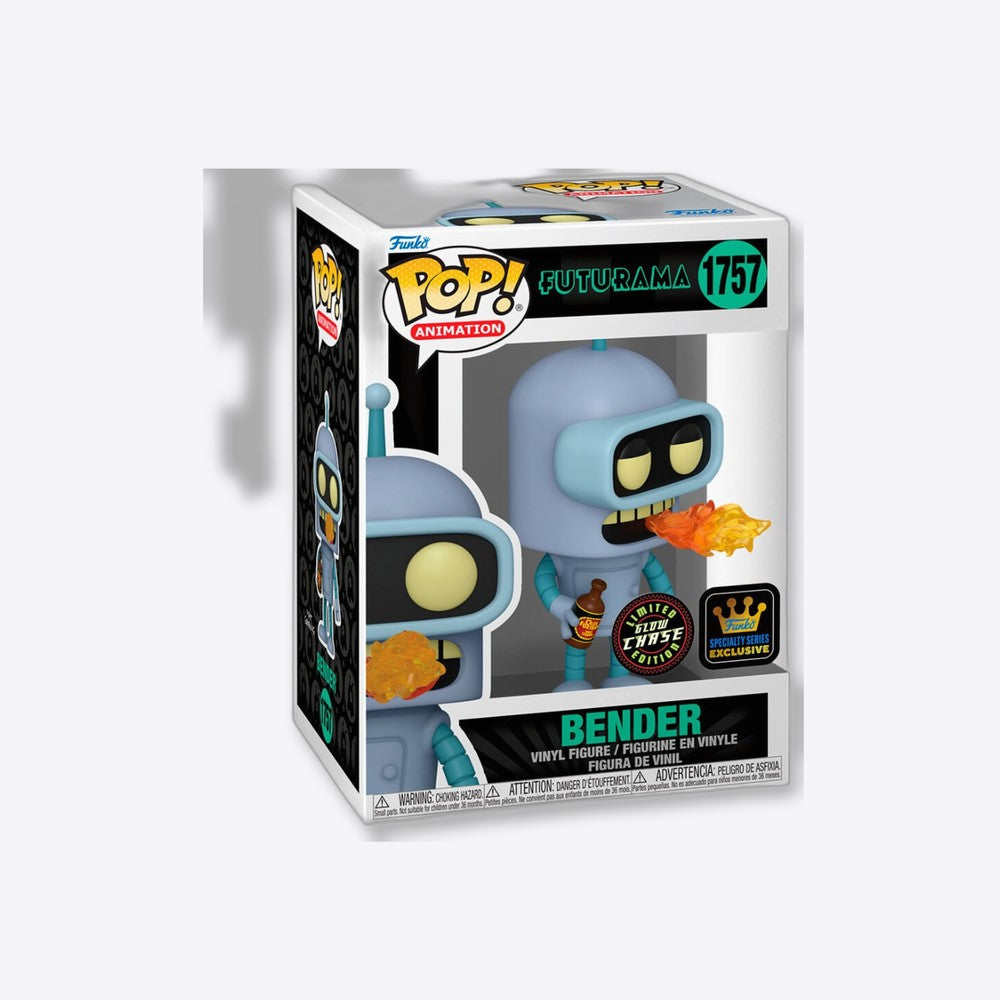 Funko Figura POP Futurama Bender Chase (imagen 3 de 6)