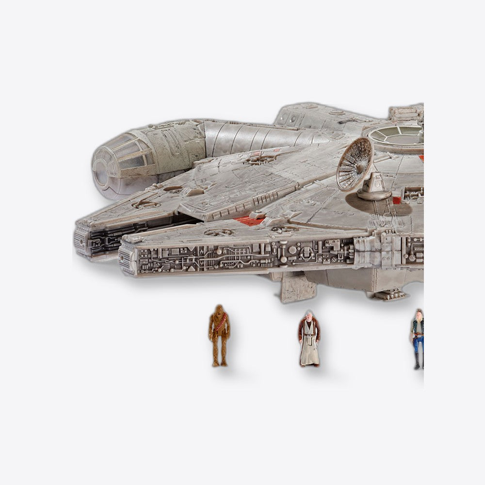 Jazwares Figura star wars halcon milenario con luz y sonido (imagen 3 de 6)