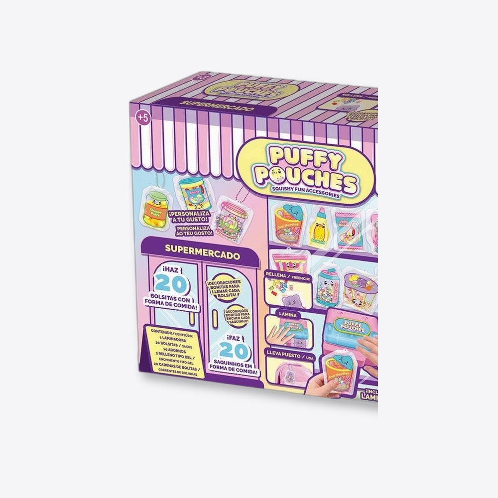 Desconocido Llavero personalizado Puffy Pouches Squishy Fun Accesories (imagen 5 de 6)