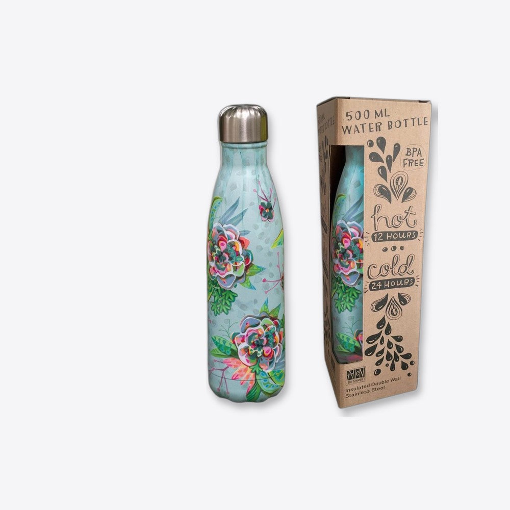 Botella isotermica enesco flores (imagen 4 de 6)