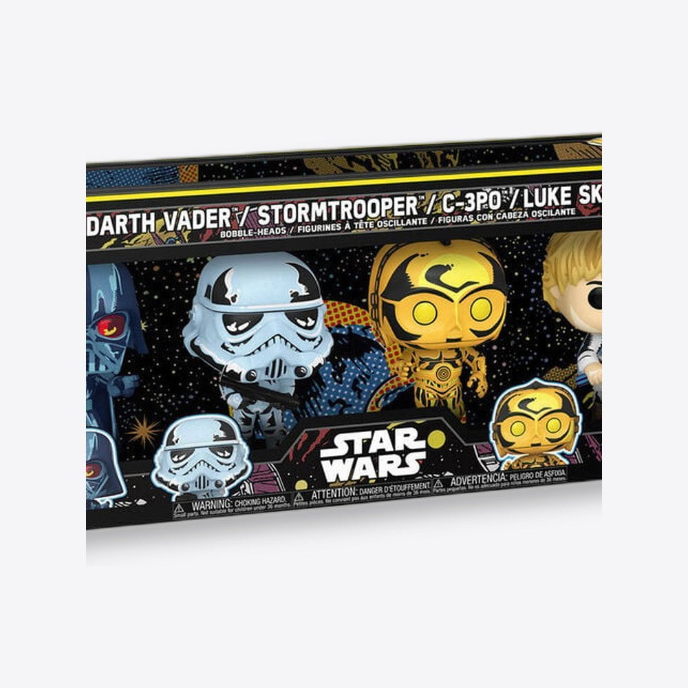 Funko Blister 4 figuras POP Star Wars Exclusive (imagen 6 de 6)