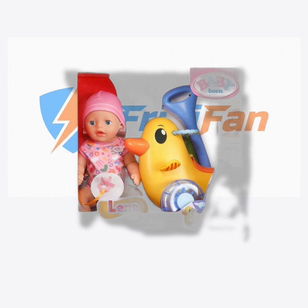 Mga Muñeca Lena + Patito Berta Baby Born 36cm (imagen 6 de 6)