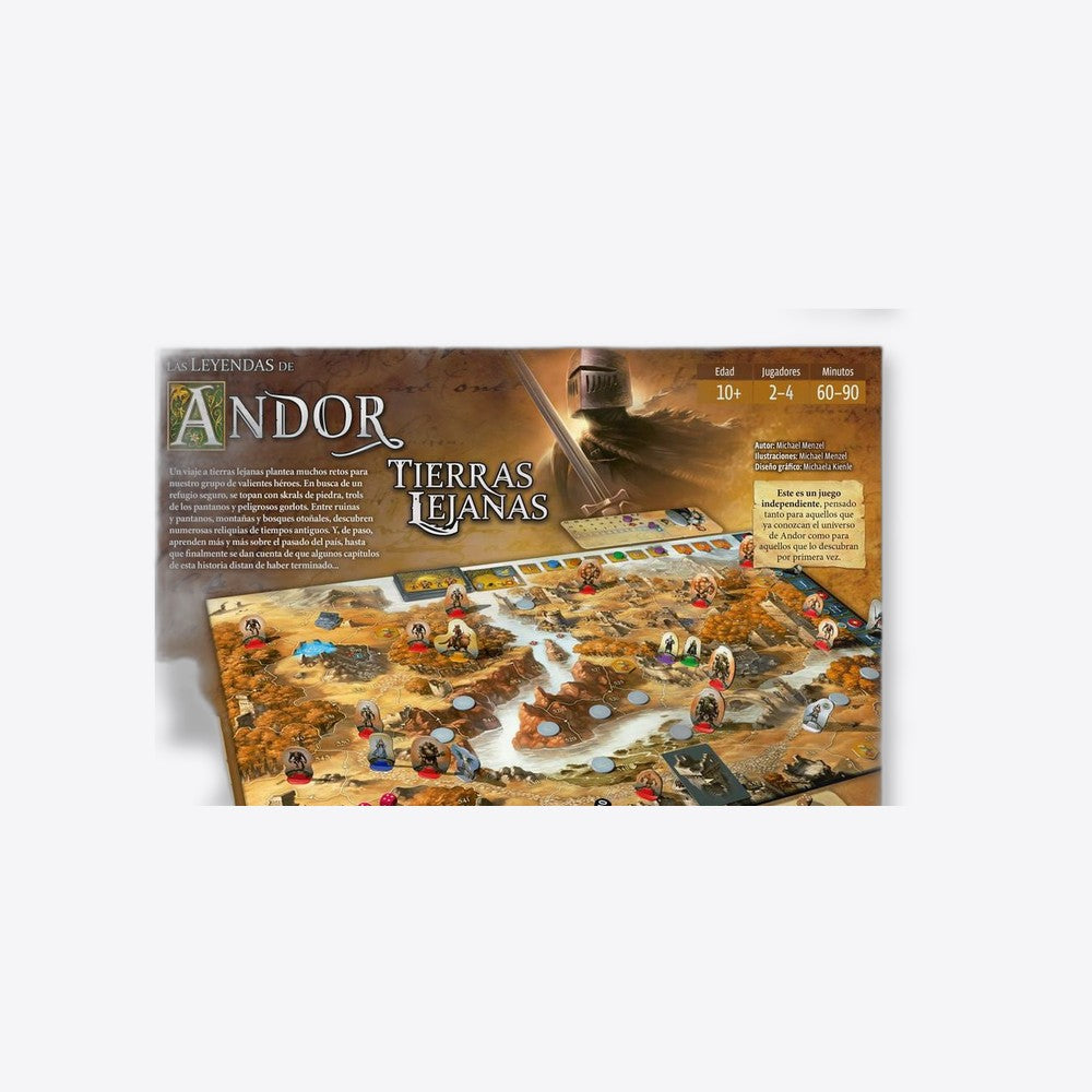 Devir Juego de mesa las leyendas de andor: tierras lejanas (imagen 3 de 6)