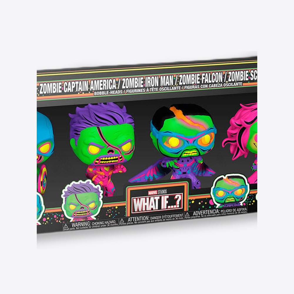 Funko Blister 4 figuras POP Marvel What If...? Exclusive (imagen 6 de 6)