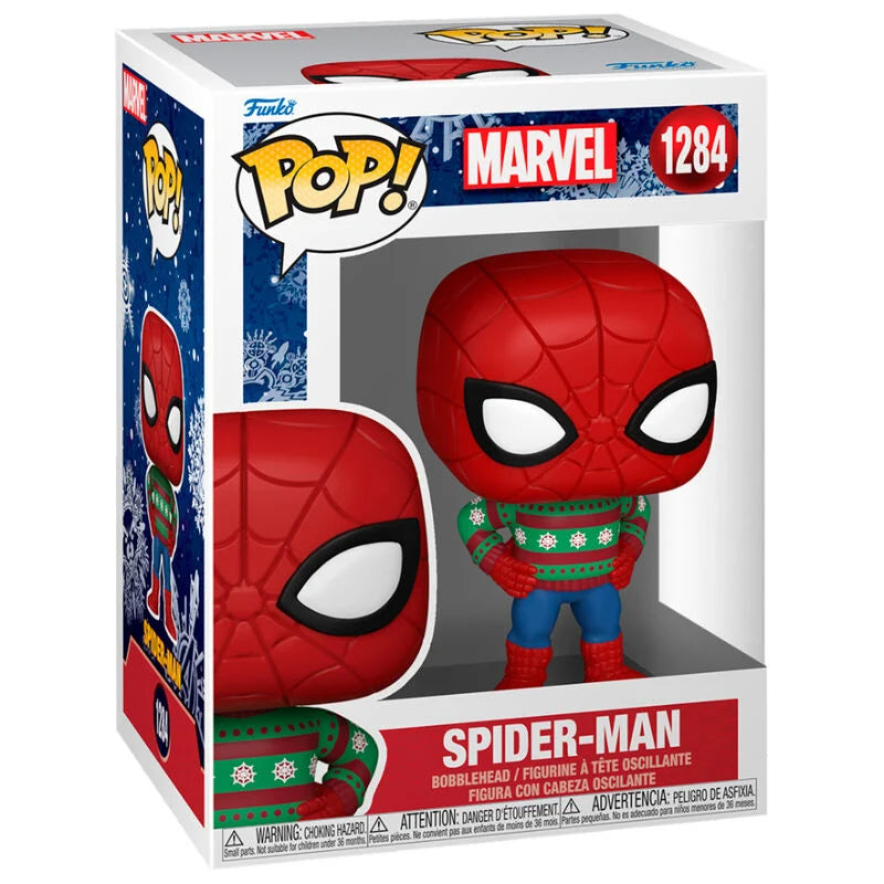 Marvel Figura POP Spiderman Holiday