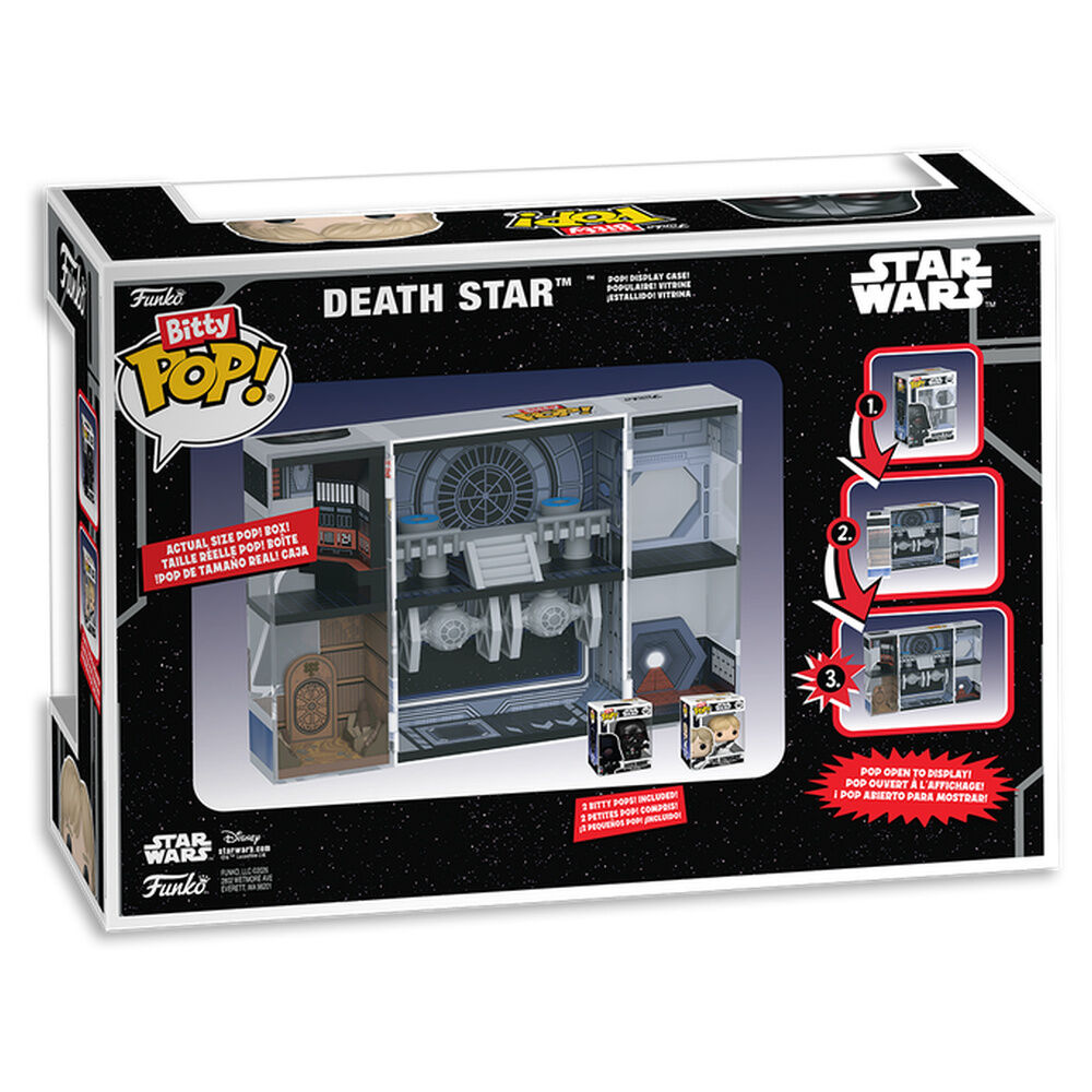 Star Wars Figura Bitty POP Boxes Estrella de la Muerte Funko