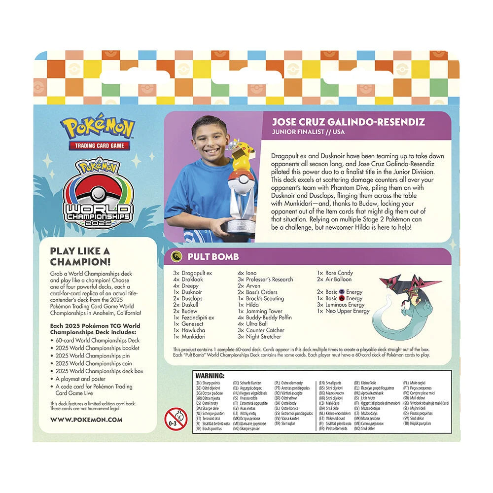 Pokémon TCG Mazos World Championship Q2 Inglés The Pokémon Company