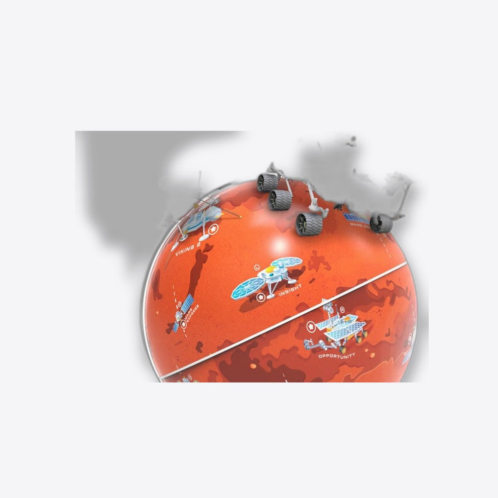 Playshifu Globo terraqueo interactivo Planeta Marte ingles (imagen 3 de 6)