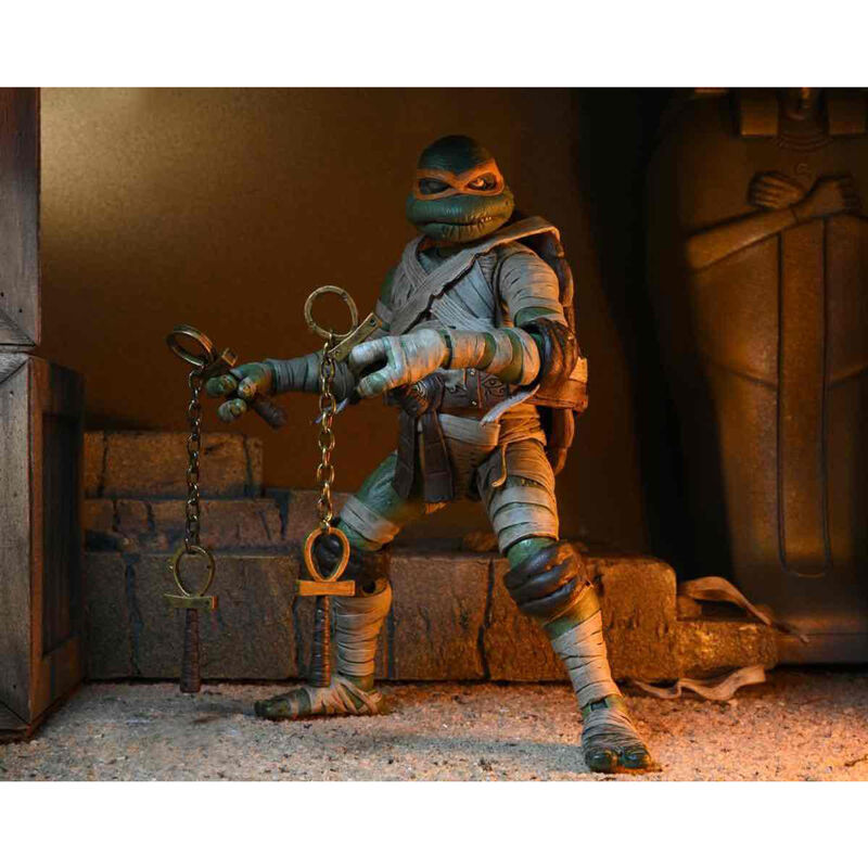 Neca Figura Ultimate Michelangelo as the Mummy Las tortugas Ninja 18cm (imagen 3 de 5)
