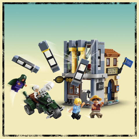Lego one piece netflix duelo contra el capitan smoker