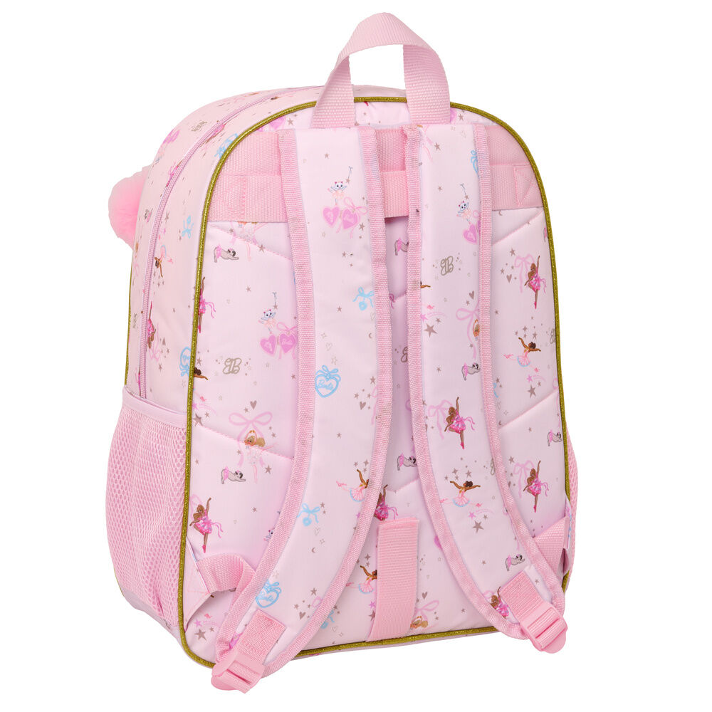 Safta Mochila Ballet Barbie 42cm adaptable (imagen 2 de 4)