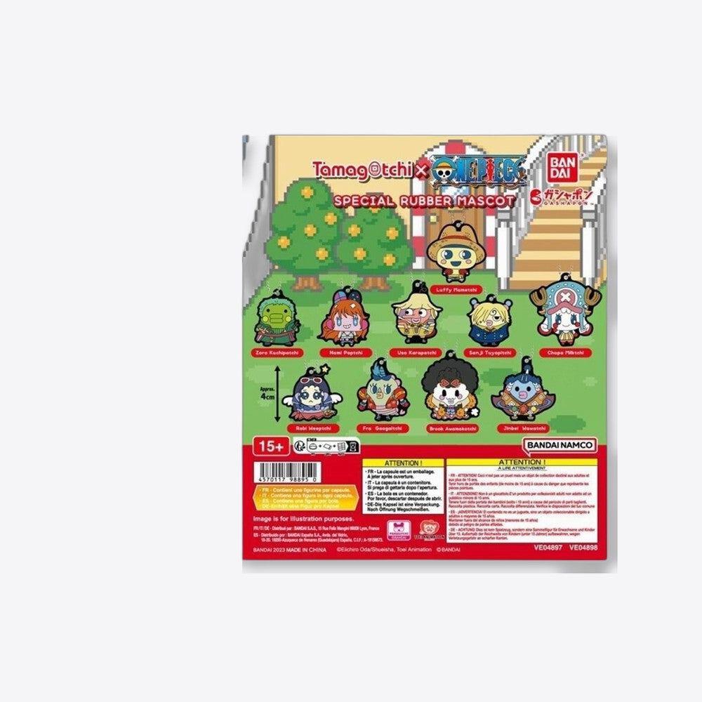 Bandai Set gashapon lote 40 articulos one piece x tamagotchi special rubber mascot (imagen 4 de 6)