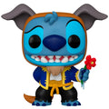 Disney Figura POP Stitch como Bestia La Bella y la Bestia Funko
