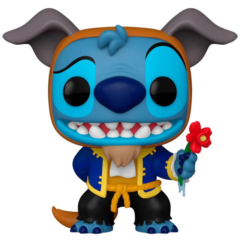 Disney Figura POP Stitch como Bestia La Bella y la Bestia Funko