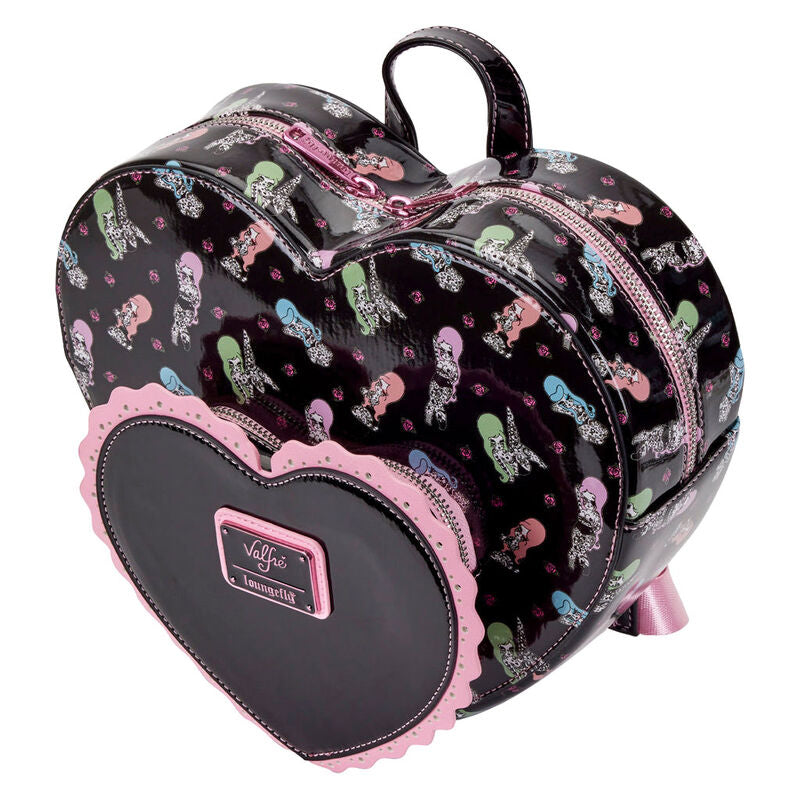 Mochila Corazon Lucy Tattoo Valfre Loungefly 26cm (imagen 3 de 5)