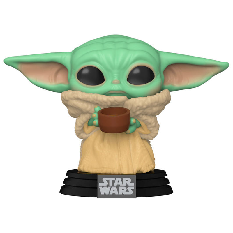 Mandalorian The Child with Cup - Pop Vinyls | Star Wars