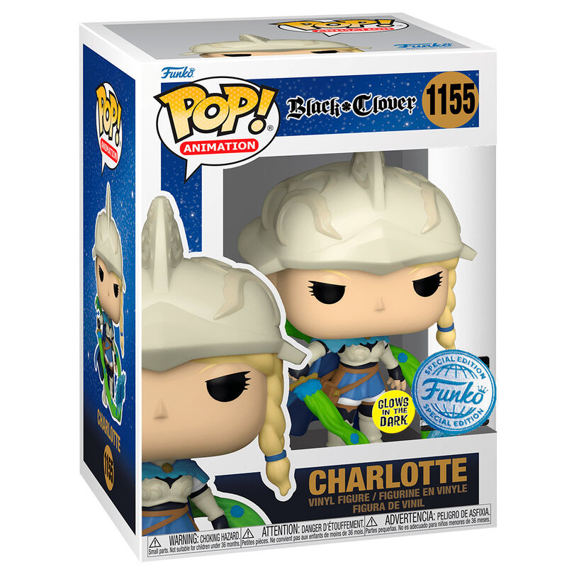 Figura POP Black Clover Charlotte Exclusive - Figuras | Funko