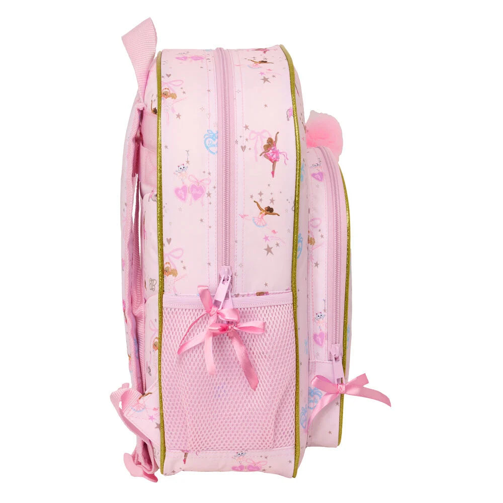 Safta Mochila Ballet Barbie 38cm adaptable (imagen 3 de 6)
