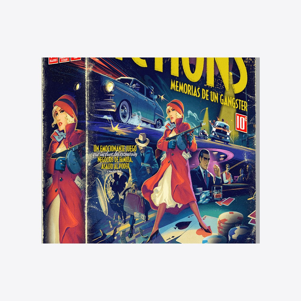 Asmodee Juego de mesa fictions: memorias de un gangster (imagen 5 de 6)