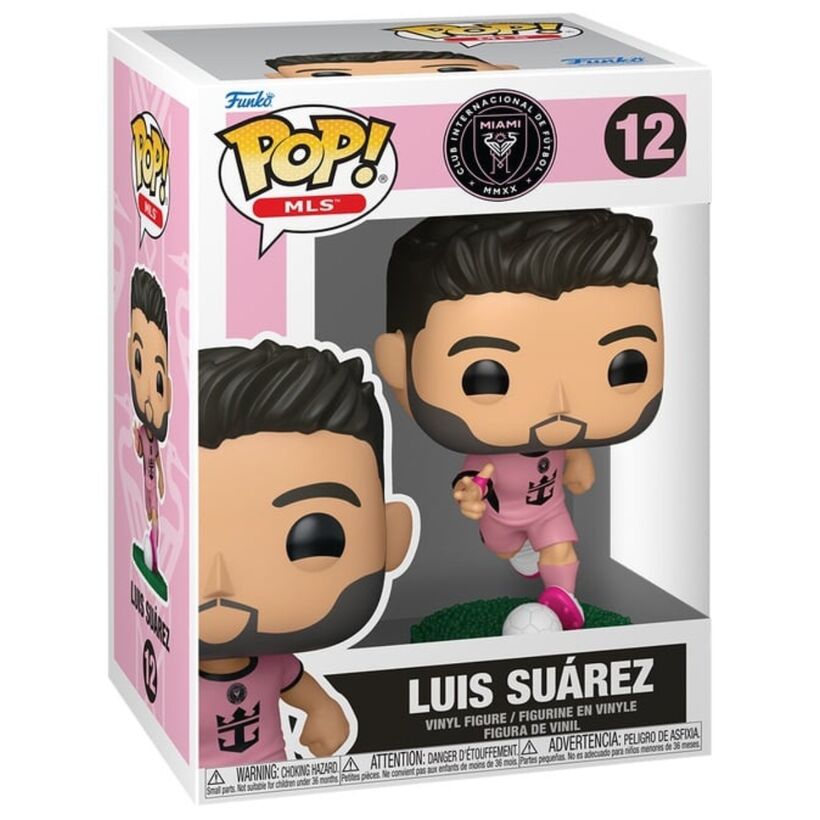 Fútbol Inter Miami Figura POP! Luis Suarez Funko