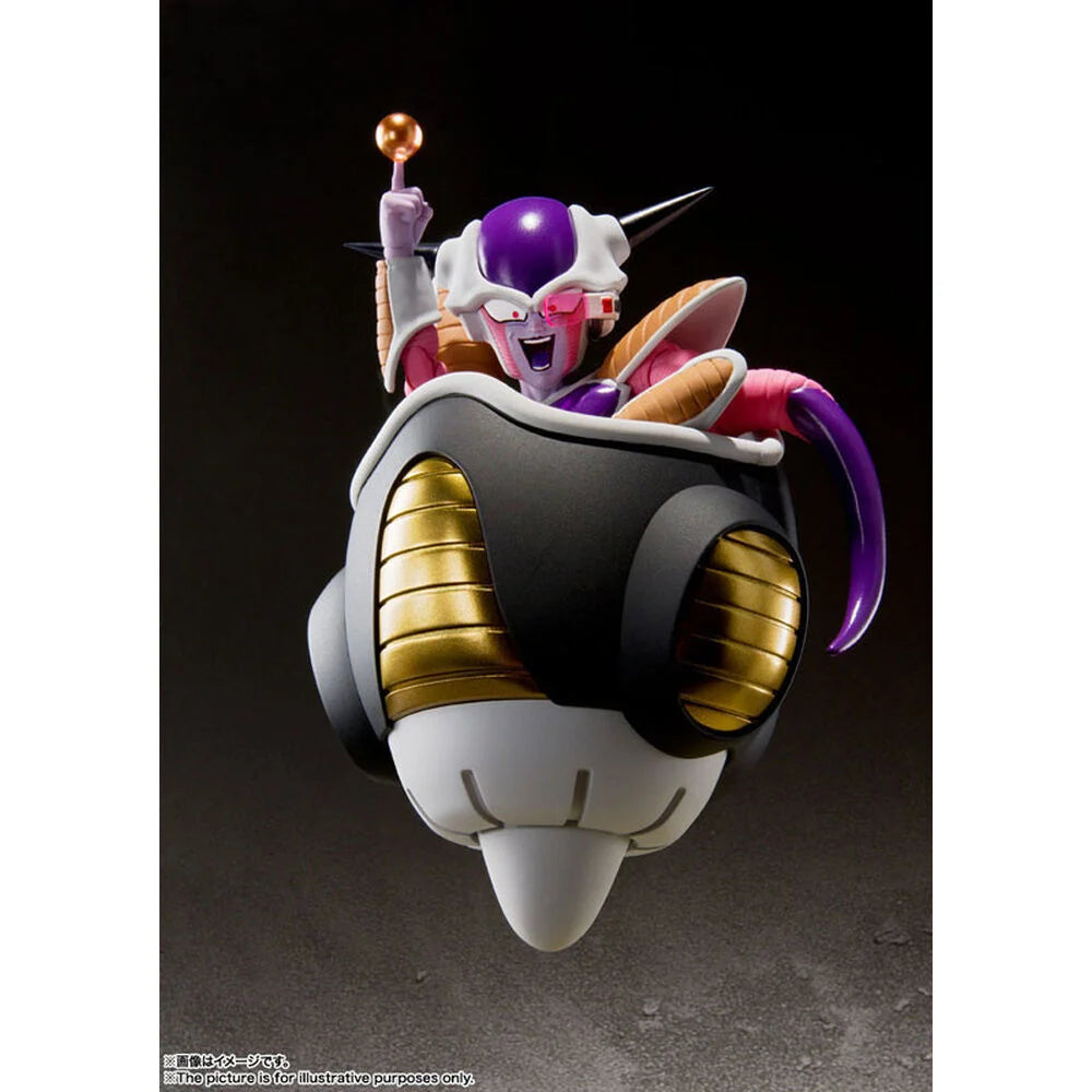 Tamashii Nations Figura S.H.Figuarts Frieza First Form & Frieza Pod Dragon Ball Z 11cm
