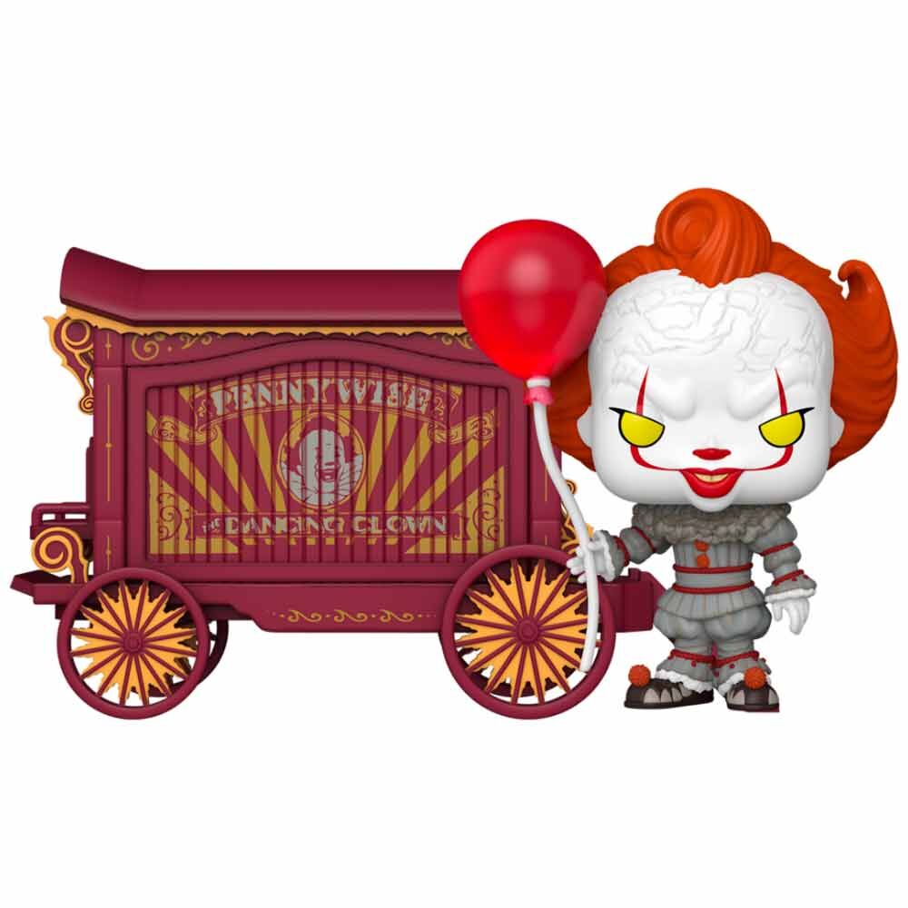 Pennywise & Wagon - Pop Vinyls | It: A Limited Edition Figura POP Town IT Welcome To Derry