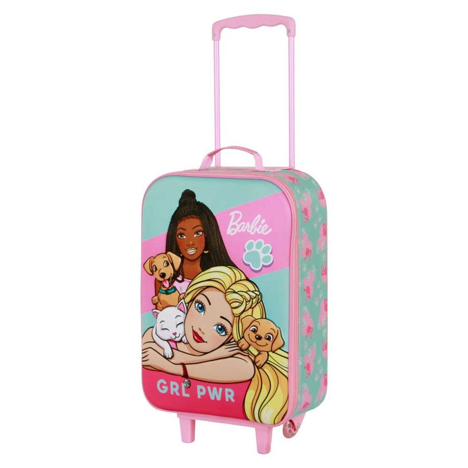 Karactermania Maleta trolley 3D Pets Barbie 52cm (imagen 4 de 5)