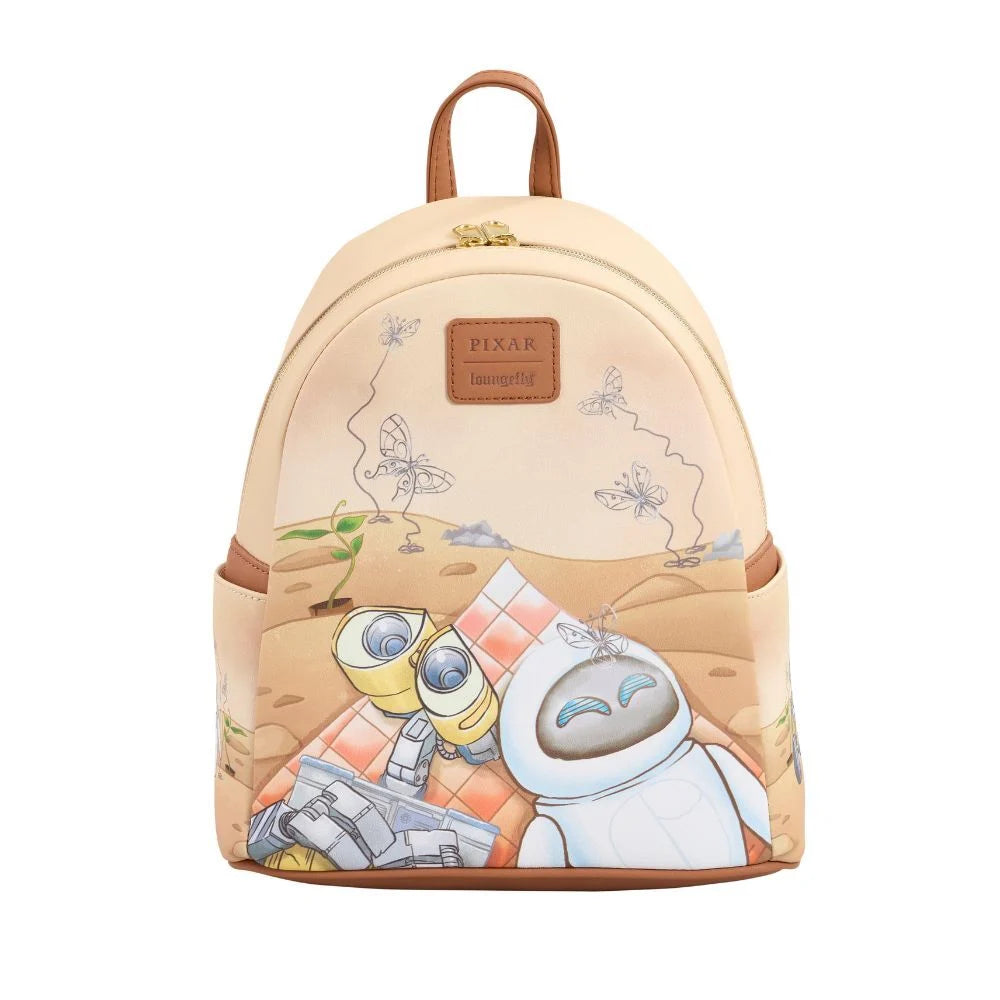Lf | Lounfefly Mochila Day Dreaming Scene Wall-E & Eve Disney Pixar Loungefly 26cm