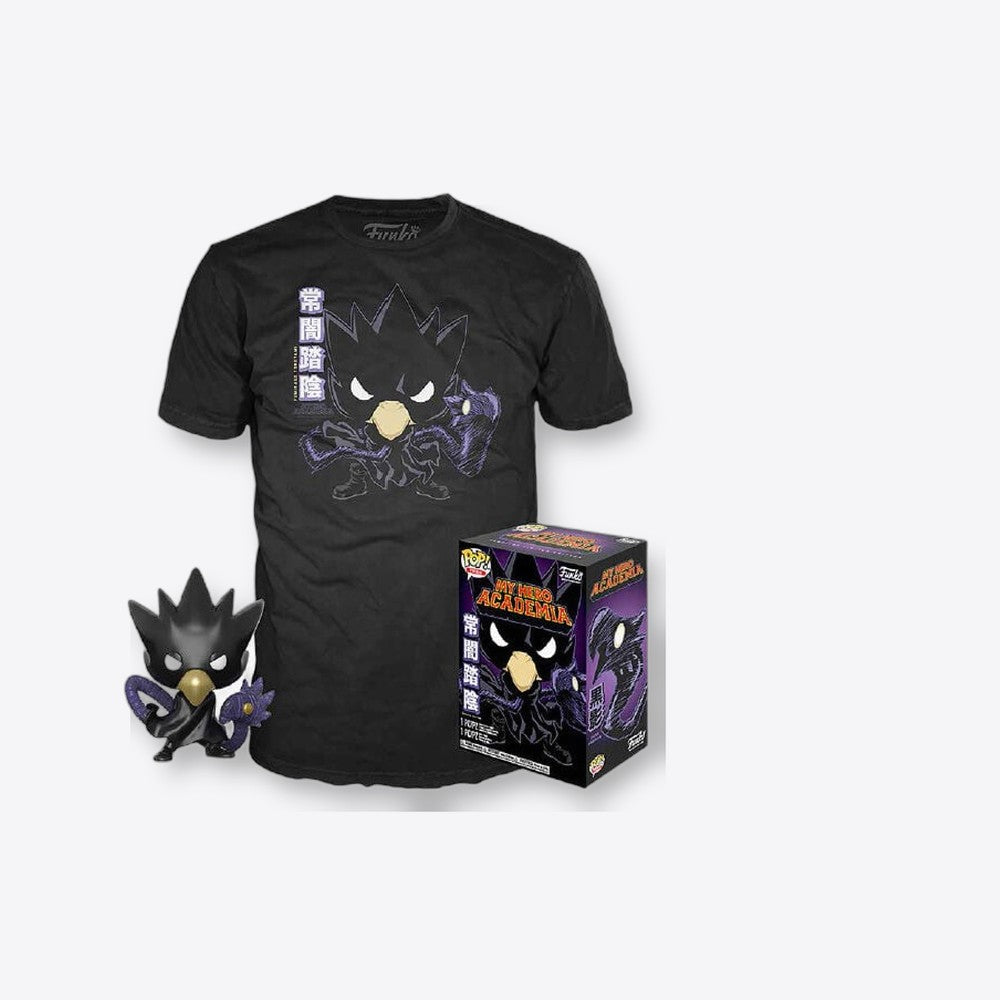 Funko Set figura POP & Tee My Hero Academia Tokoyami S (imagen 6 de 6)